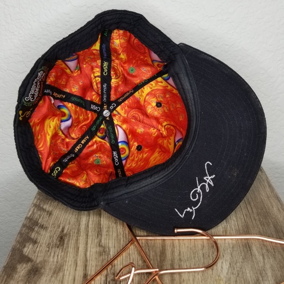 Grassroots Hat Alex Grey Chapel Of Sacred Mirrors - Picture 7 of 8